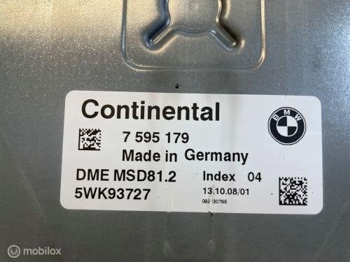 DME module N43B20A BMW 3-serie Touring E91 LCI 12147595179, Gebruikt, Ophalen of Verzenden, BMW, BMW