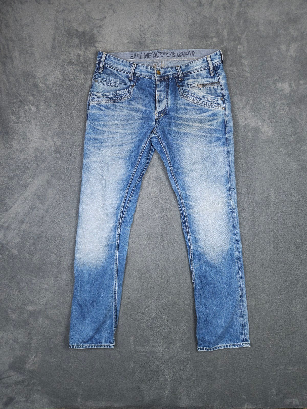 Pme Legend Broek Bare Metal W36 L34 Blauw Jeans Pall Mall

S, W36 - W38 (confectie 52/54), ., ., Pme Legend