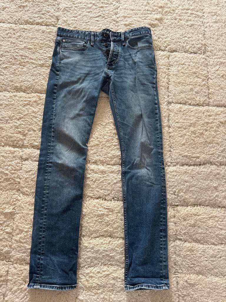 Denham Razor Slim Fit Jeans W33 L34, Ophalen of Verzenden, Gedragen, Blauw, W33 - W34 (confectie 48/50)