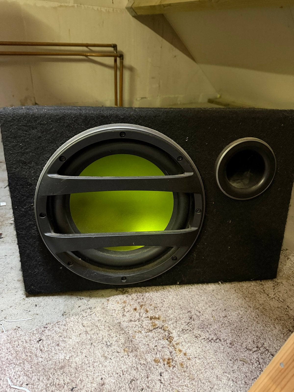 Fusion CS-AW1120 Subwoofer - Krachtige Bass voor Auto, Ophalen, Gebruikt