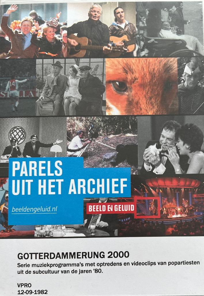 Götterdämmerung 2000 DVD Killing Joke Joy Division, Vanaf 16 jaar, Verzenden, Zo goed als nieuw, Muziek en Concerten