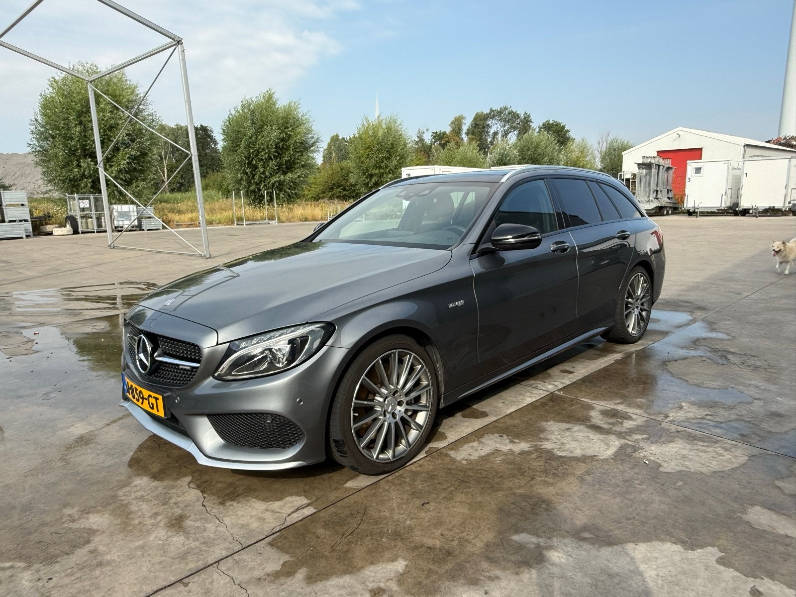 Mercedes-Benz C-Klasse C43 AMG 367pk 4MATIC  Burmester, Automaat, 1800 kg, 367 pk, 2996 cc