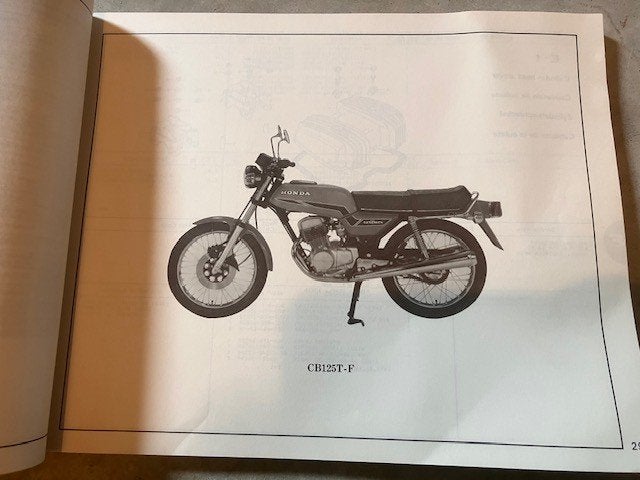 Honda CX 500, CB 125 T en XL 500 S manuals / onderdelenboek, Ophalen of Verzenden, Honda
