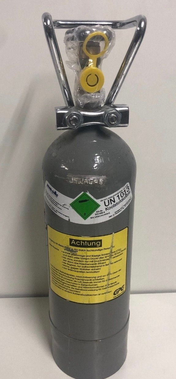 gezocht Lege Koolstofdioxide (CO2) Cilinder, Ophalen of Verzenden, Gebruikt