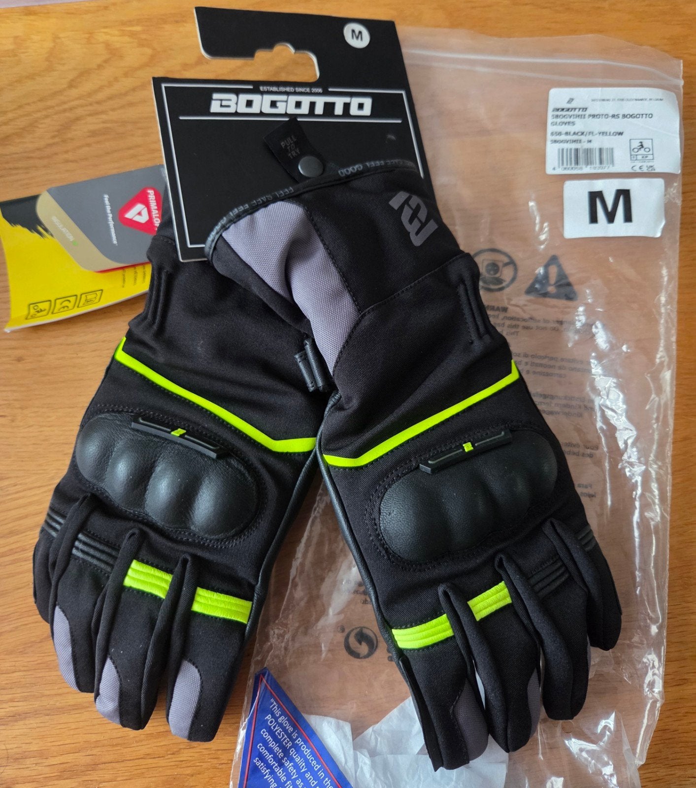 Nieuwe Bogotto Proto-RS motorhandschoenen, maat M, Motoren, Kleding | Motorkleding, Handschoenen, Heren, Nieuw met kaartje, Ophalen of Verzenden