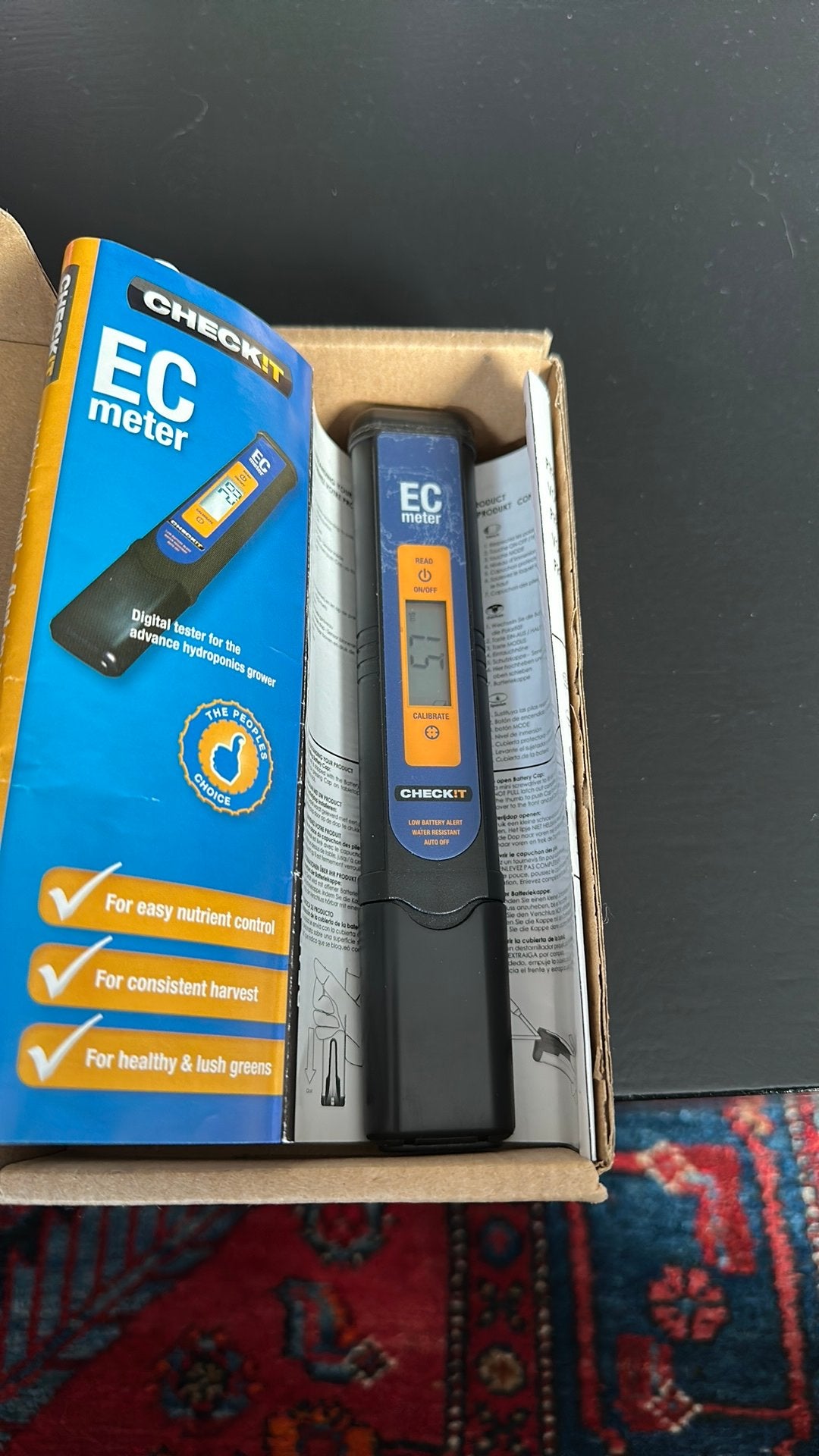 Te koop EC meter, Ophalen of Verzenden, Gebruikt