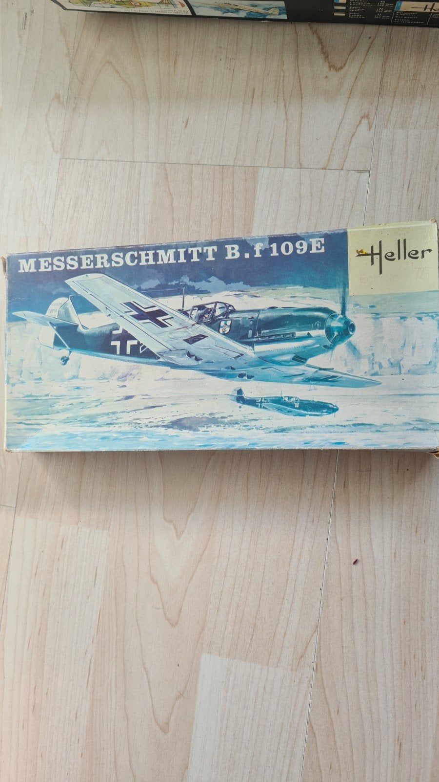 Heller Messerschmitt B.f 109 E., Ophalen of Verzenden, 1:72 tot 1:144, Overige merken