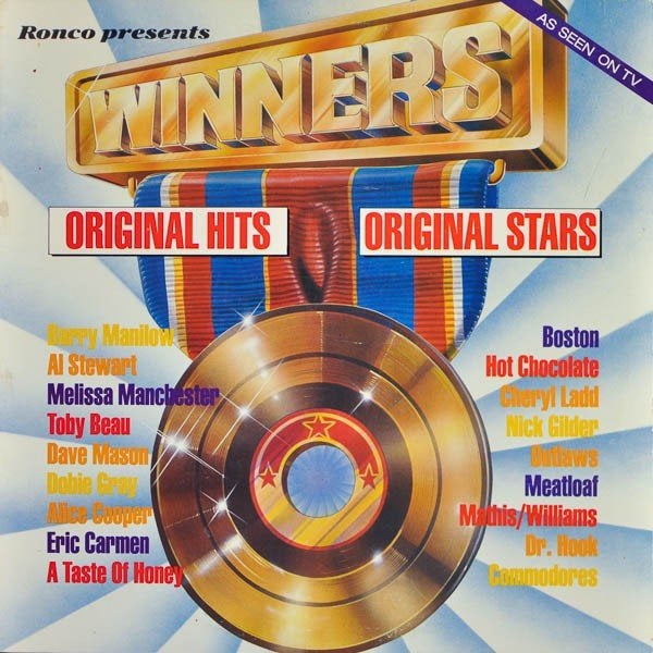 Ronco Presents Winners - Original Hits Original Stars LP, LP, Ophalen of Verzenden, Complilatie, Pop