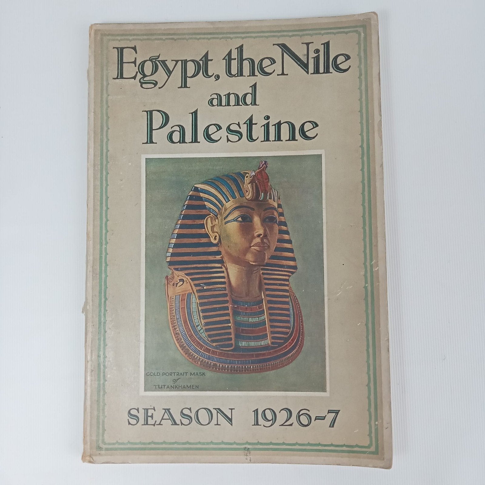 Cook's Nile Services en Palestine Tours 1926-27, Afrika, Ophalen of Verzenden, Reisgids of -boek, Thos. Cook & Son, Ltd.