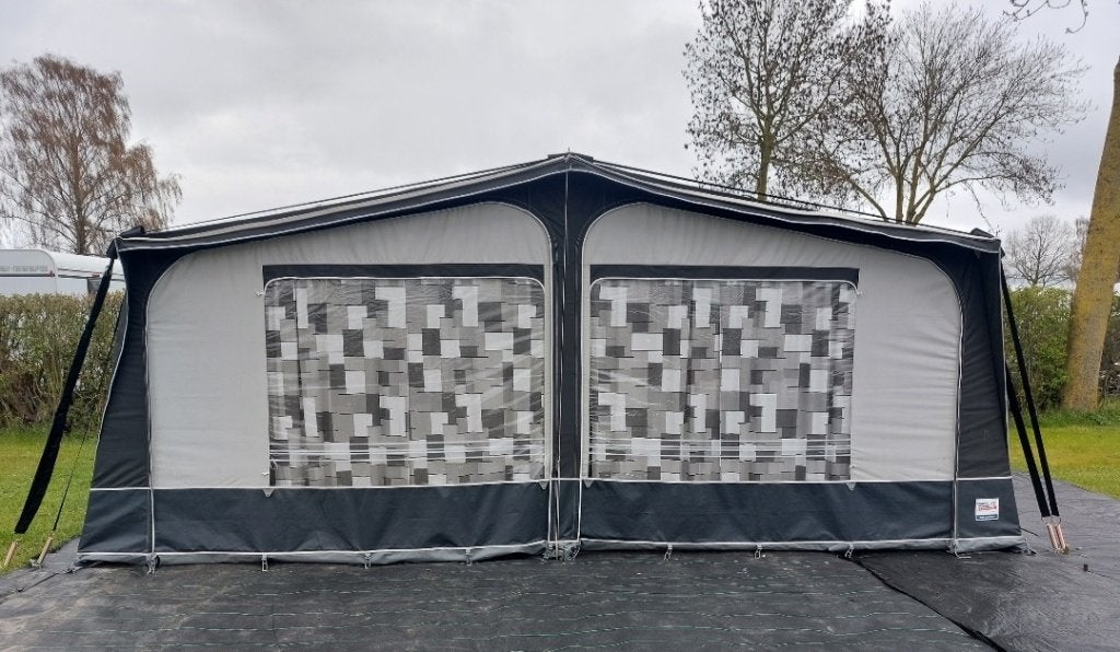 Dorema sydney XL voortent+ uitbouw, Ophalen, Gebruikt, Ten Cate All Season 240g/m2, Dorema