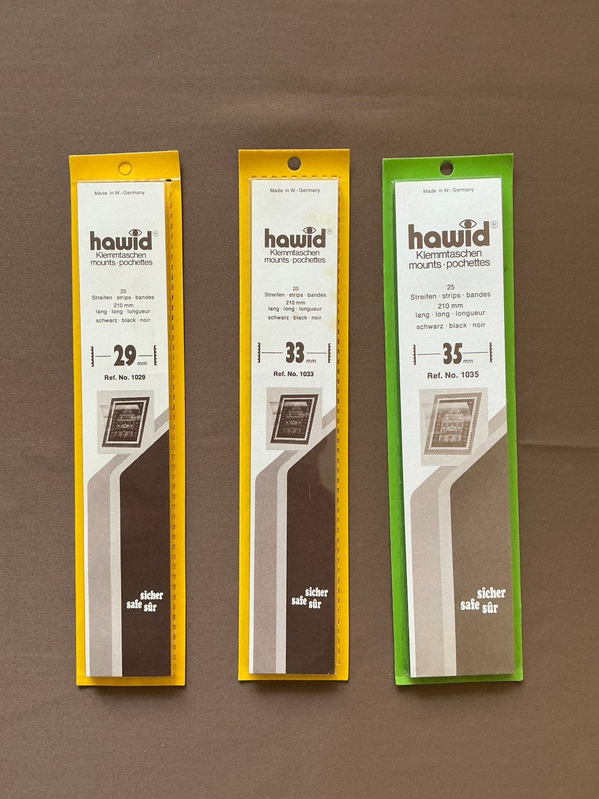 Hawid  Postzegel klemstroken (Zwart), Postzegels en Munten, Ophalen of Verzenden, Overige typen