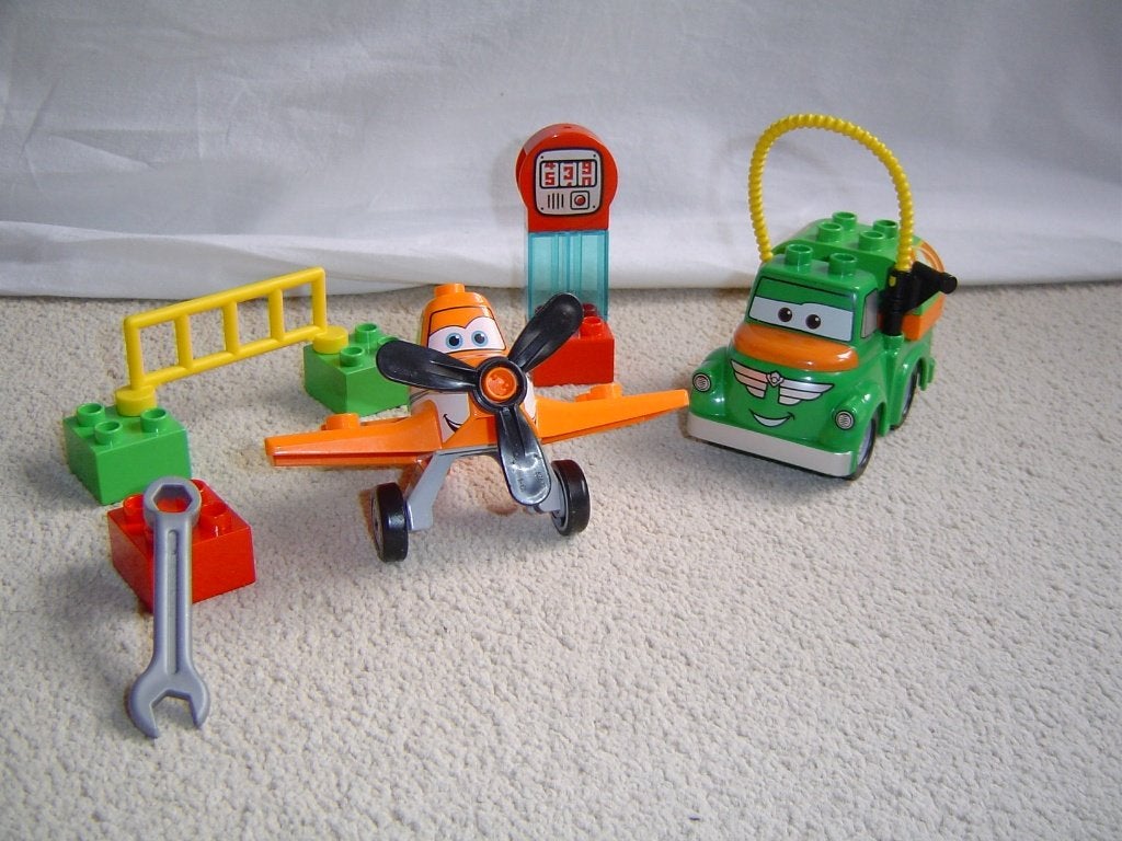 duplo set 10509 Dusty en Chug (Planes), Gebruikt, Ophalen of Verzenden, Duplo, Complete set