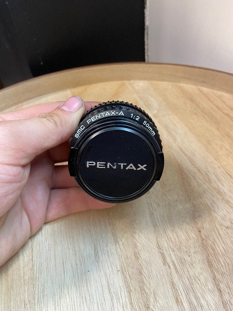 smc pentax-A 1:2 50mm, Ophalen of Verzenden, Gebruikt, Pentax, Standaardlens