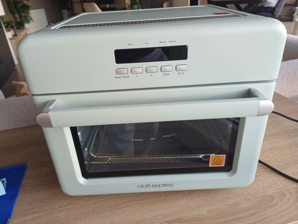 Sublimatie oven met 4 mokken klemmen, Ophalen, Groen, Gereedschap of Toebehoren, Zo goed als nieuw