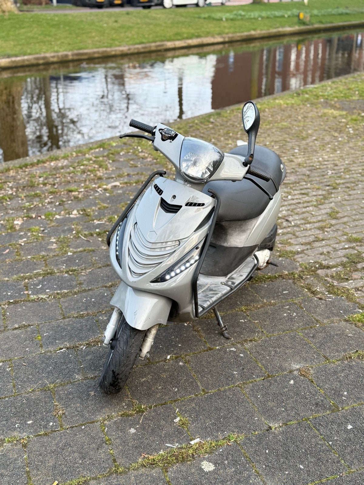 Piaggio Zip Scooter Bromplaat, Maximaal 45 km/u, Zip, Ophalen of Verzenden, Zo goed als nieuw