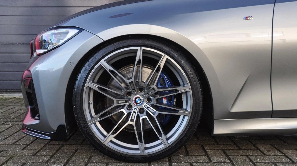 20" BMW 825M look velgen + Michelin Pilot Super Sport banden, Ophalen, Gebruikt, Banden en Velgen, 235 mm