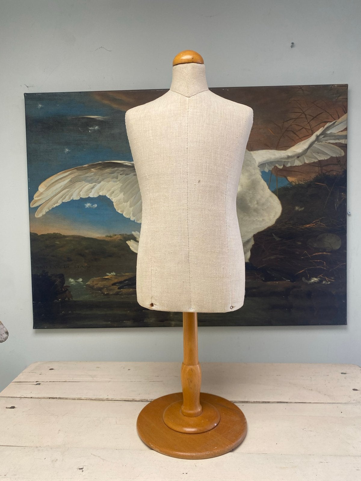 Vintage Torso Paspop - kind  Hoogte 60 cm, Ophalen of Verzenden