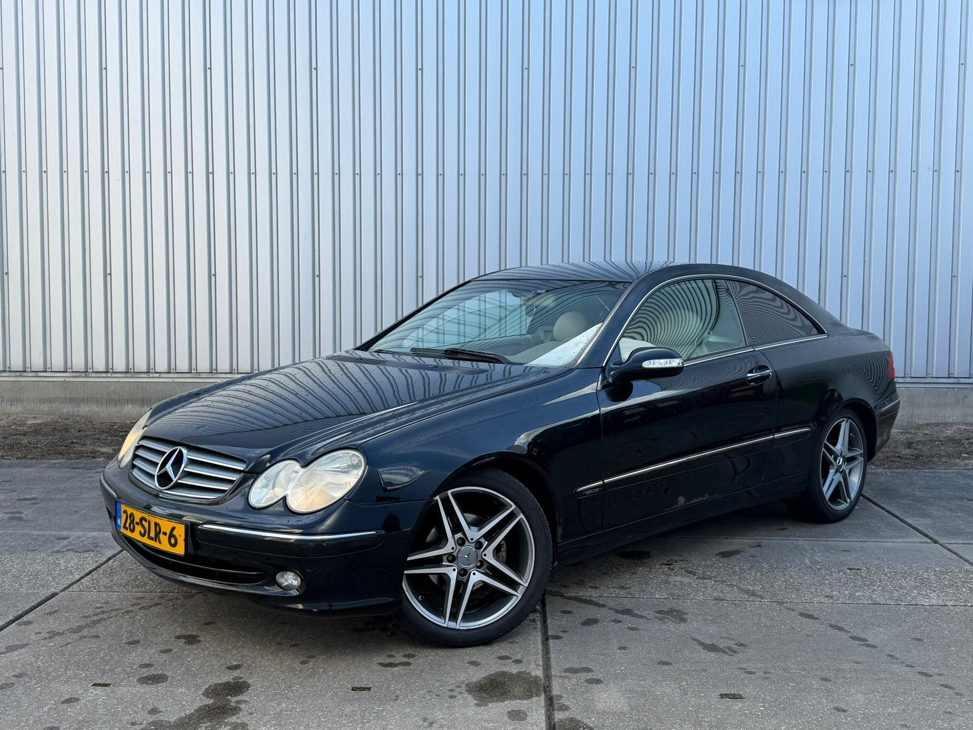 Mercedes-Benz CLK-klasse Coupé 200 K. Avantgarde Coupe Came, Auto's, Mercedes-Benz, Achterwielaandrijving, Beige, 4 cilinders