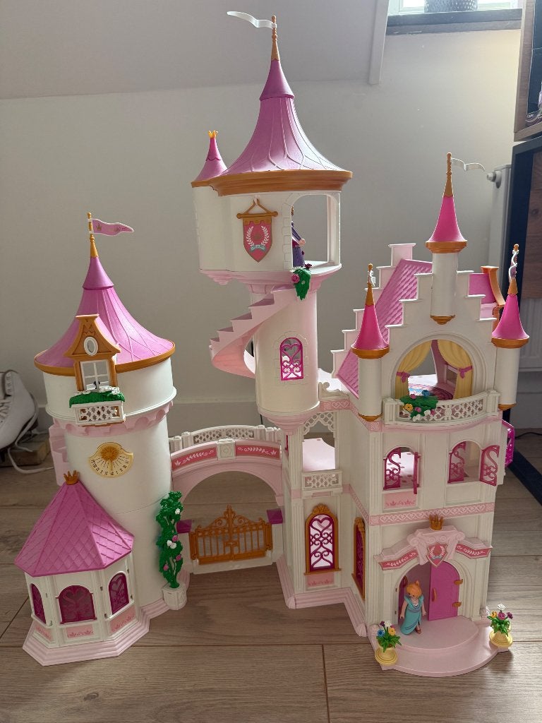 Playmobil Prinsessenkasteel, Kinderen en Baby's, Speelgoed | Playmobil, Ophalen, Zo goed als nieuw, Complete set