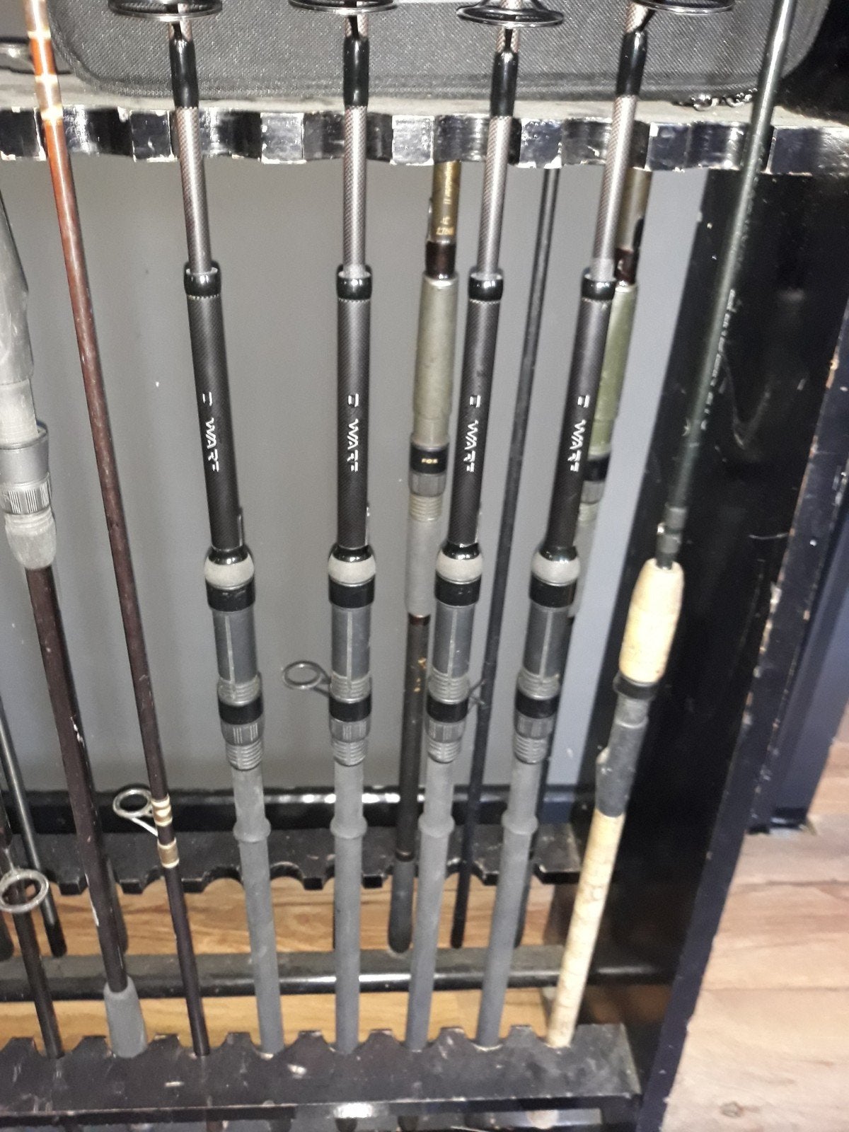 4 x Nash Dwarf 10 ft 3.5 lbs Karperhengels, Ophalen of Verzenden, Gebruikt, Werphengel
