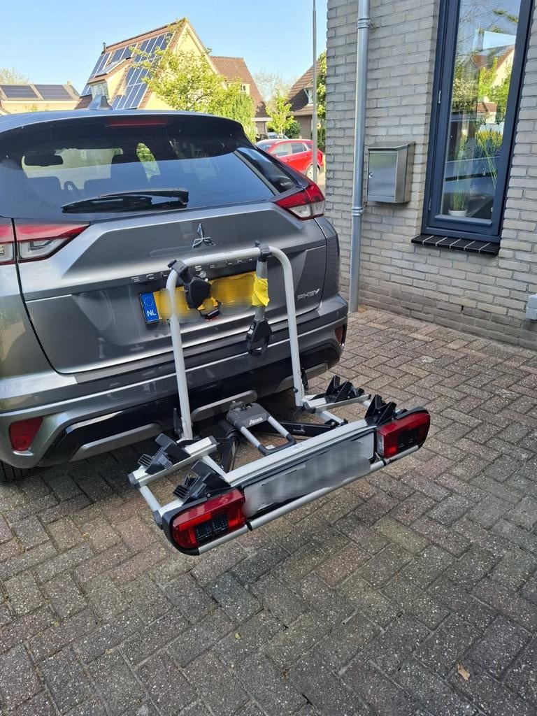 Atera trekhaak fietsendrager voor 2 elektrische fietsen, Auto diversen, Fietsendragers, Ophalen, Gebruikt, 2 fietsen, Trekhaakdrager
