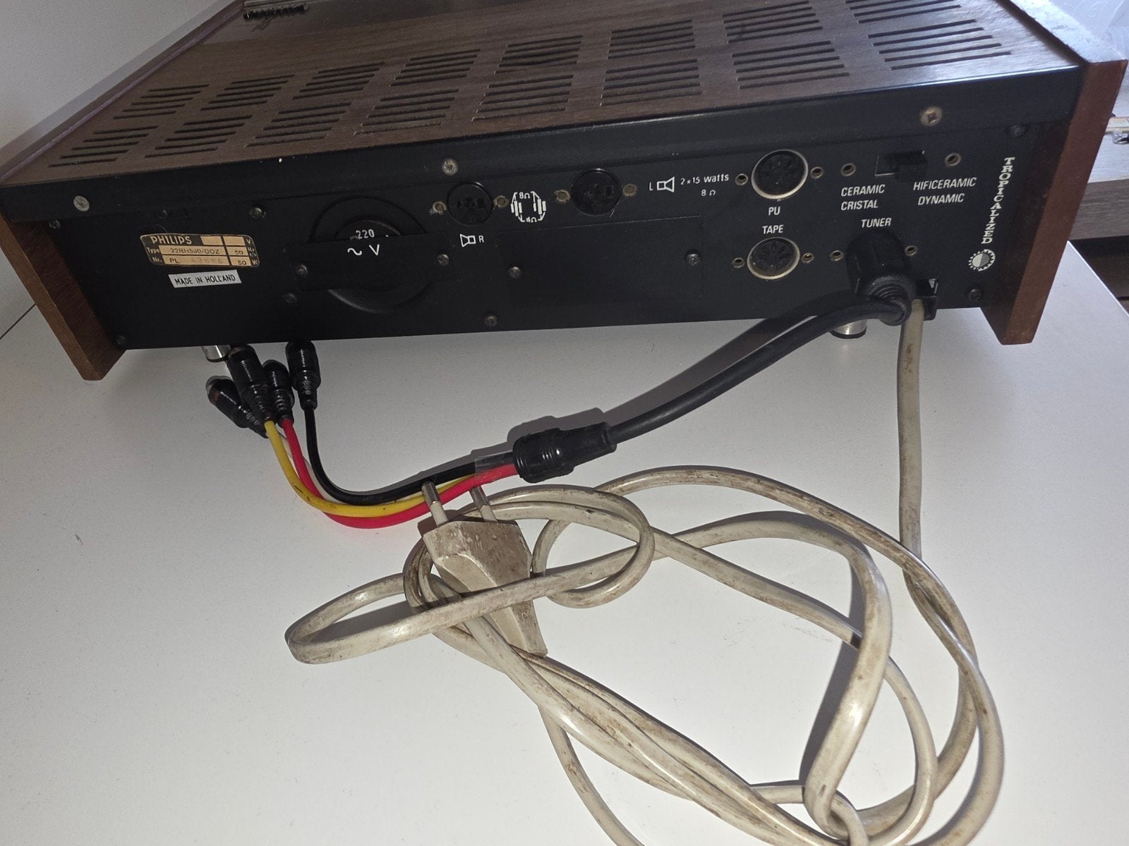 Philips RH590 Vintage Amplifier, Audio, Tv en Foto, Luidsprekers, Ophalen, Minder dan 60 watt, Philips