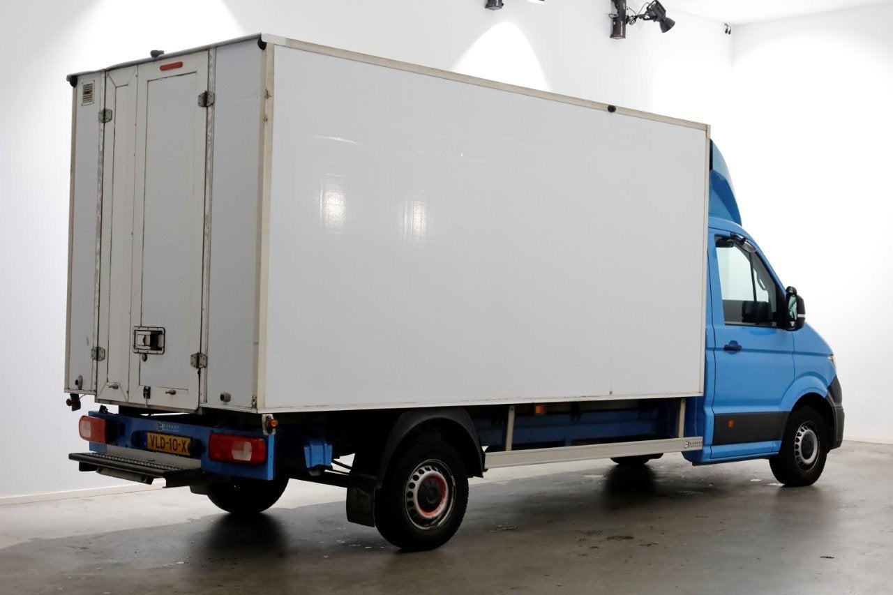 Volkswagen Crafter 35 2.0 TDI E6 Bakwagen met achterdeuren 2, Voorwielaandrijving, Dealer onderhouden, Gebruikt, Euro 6