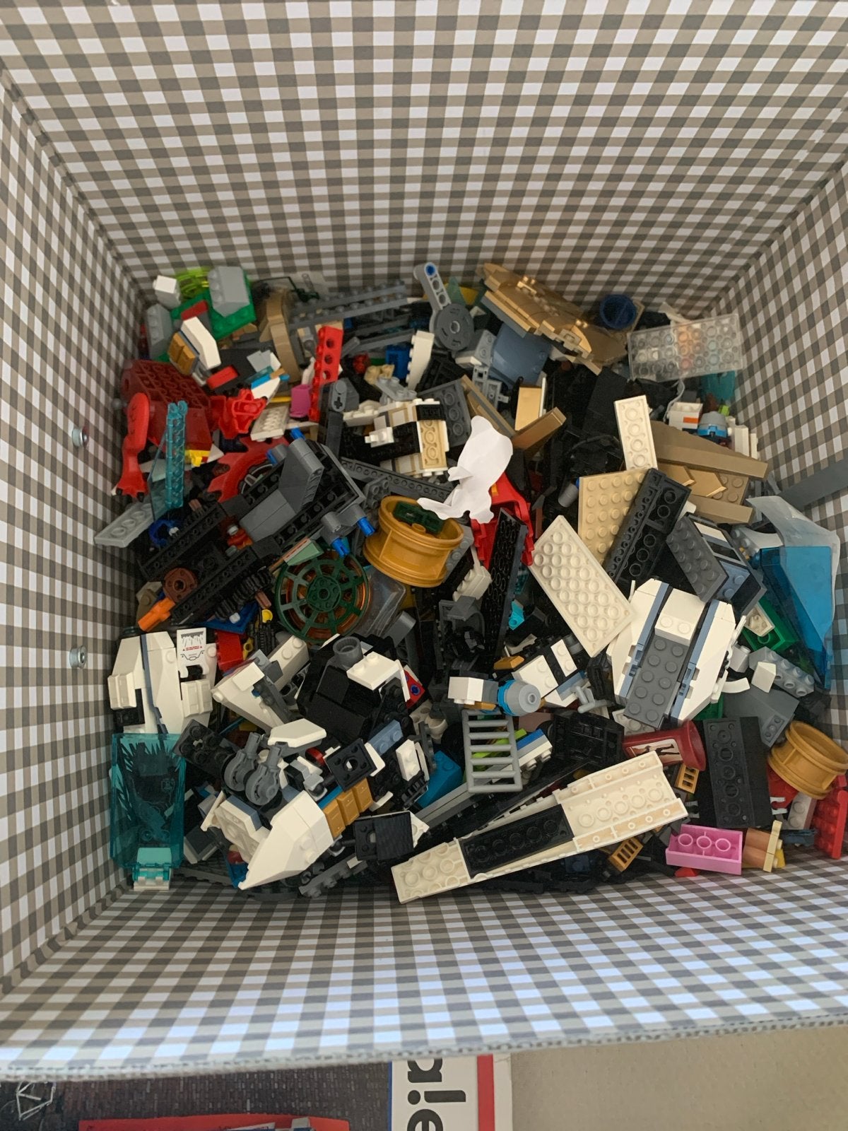 2 bakken vol LEGO: veel Ninjago en LEGO Batman auto, Gebruikt, Lego, Ophalen of Verzenden, Losse stenen