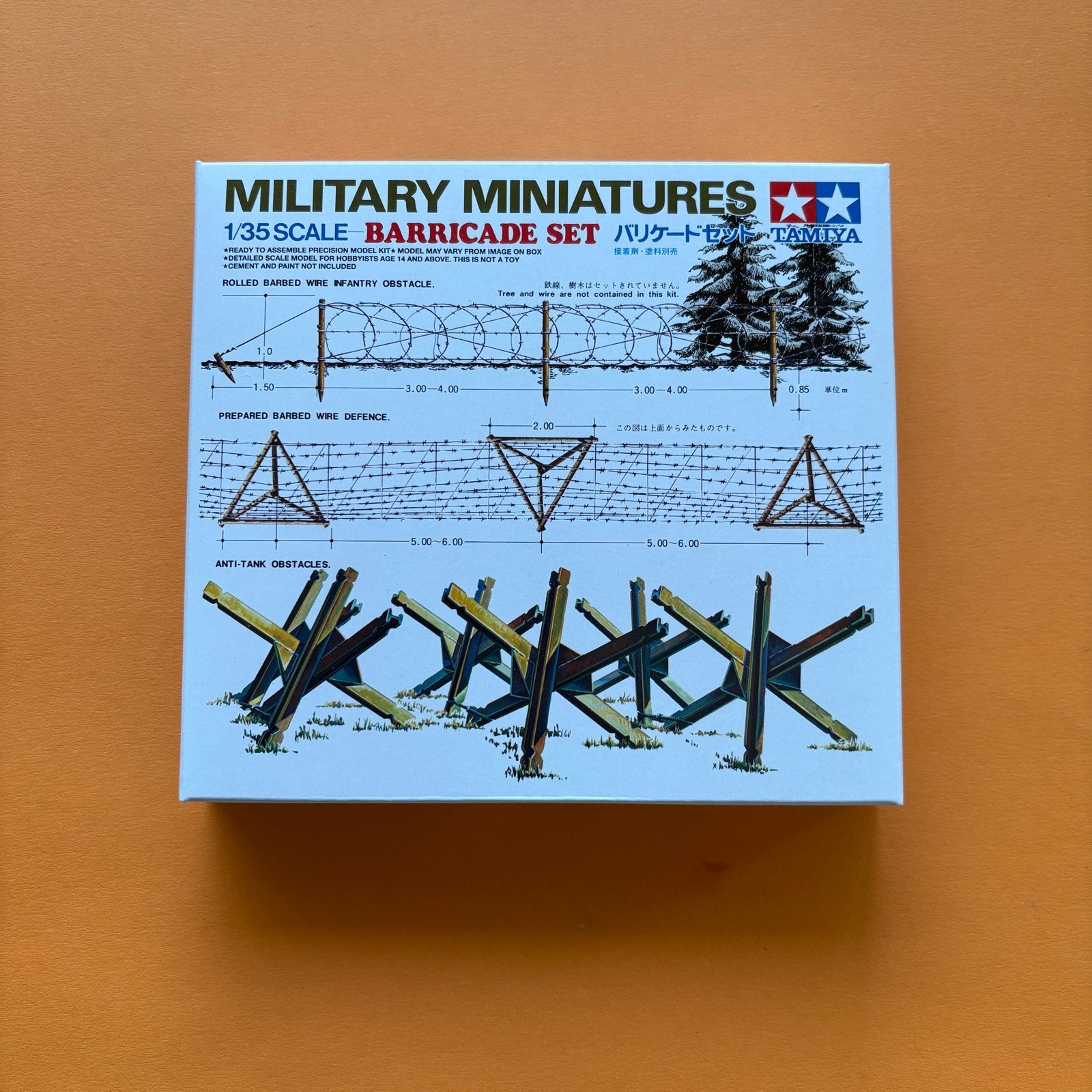 Tamiya Barricade Set 1/35 Schaal Militaire Miniaturen, Verzenden, 1:32 tot 1:50, Overige typen, Nieuw