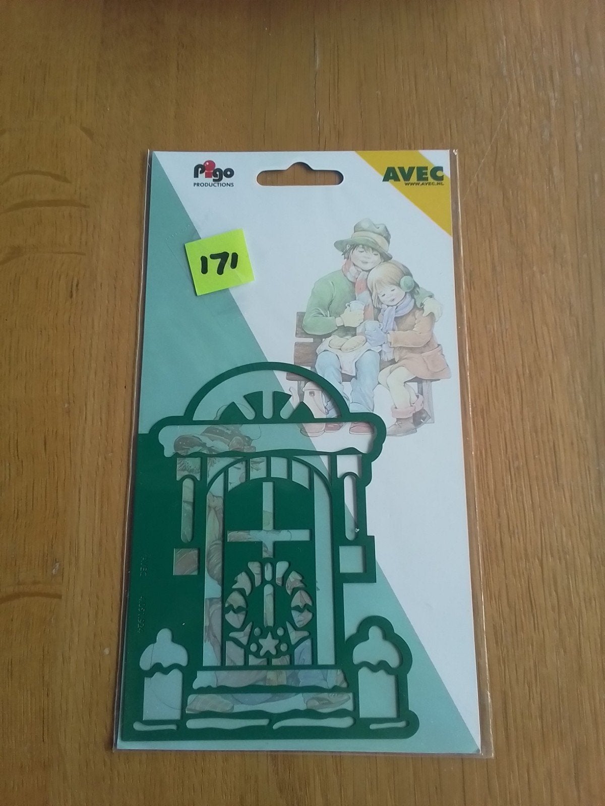 171Embossing mal Kerst, Ophalen of Verzenden, Zo goed als nieuw, Kerst, Pons of Mal