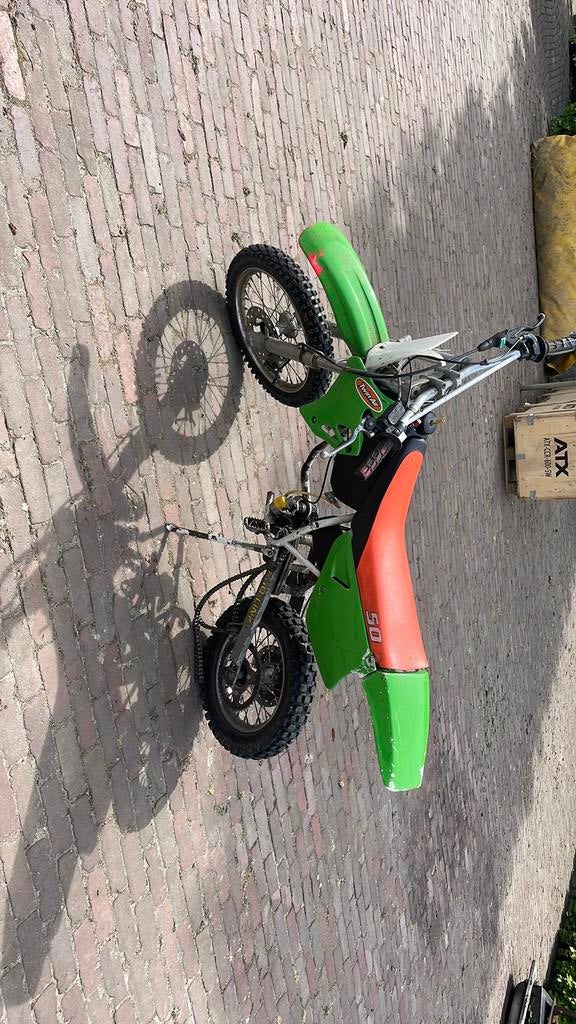 Rollend frame, Ophalen, Gebruikt, Pitbike, Schijfrem