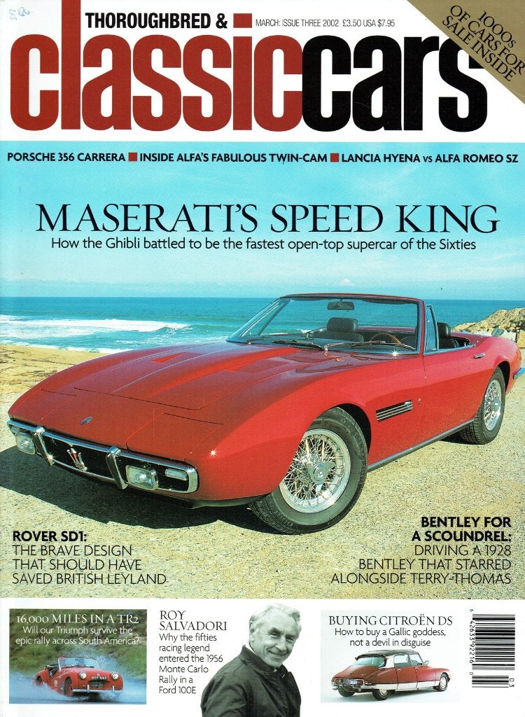 Thoroughbred & Classic 2002 nr. 3 (o.a. Lancia Hyena), Verzenden, Gelezen, Algemeen