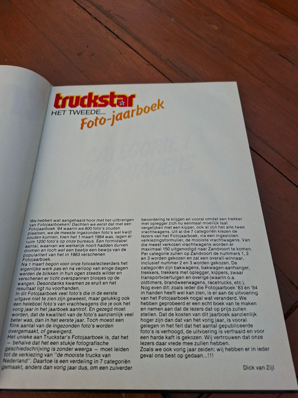 Truckstar Foto Jaarboek 1984 - De 1000 Mooiste Trucks, Ophalen
