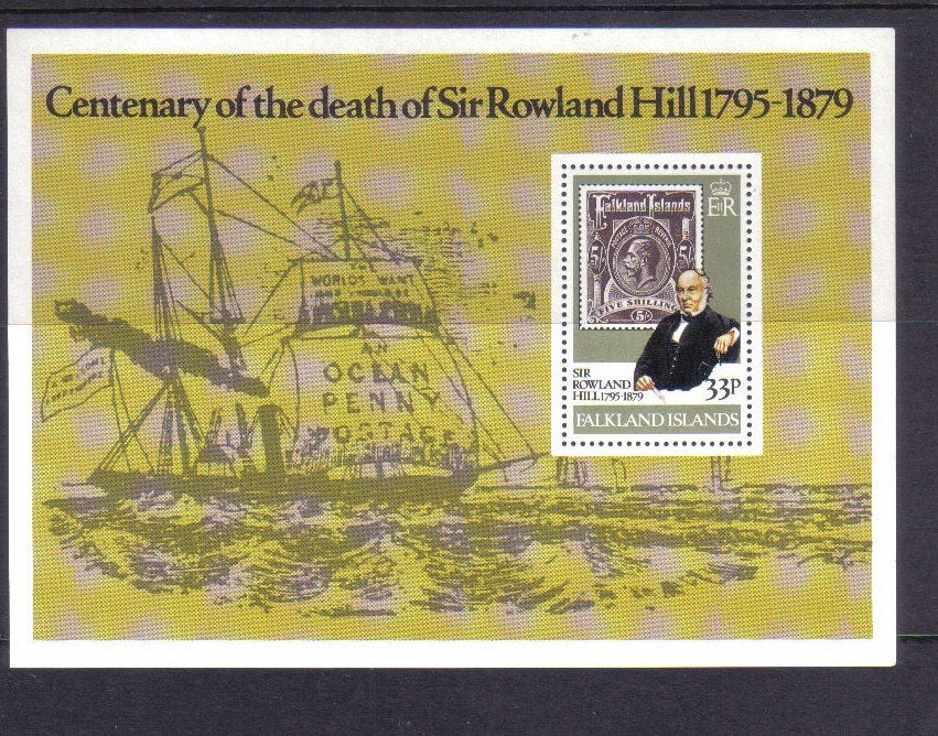 Falkland Eilanden Sir Rowland Hill, Postzegels en Munten, Verzenden, Postfris, Overige thema's