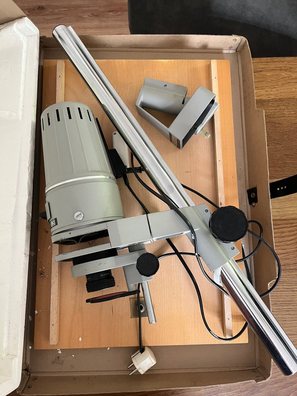 Meopta Axomat 3 vergroter, Ophalen, Gebruikt