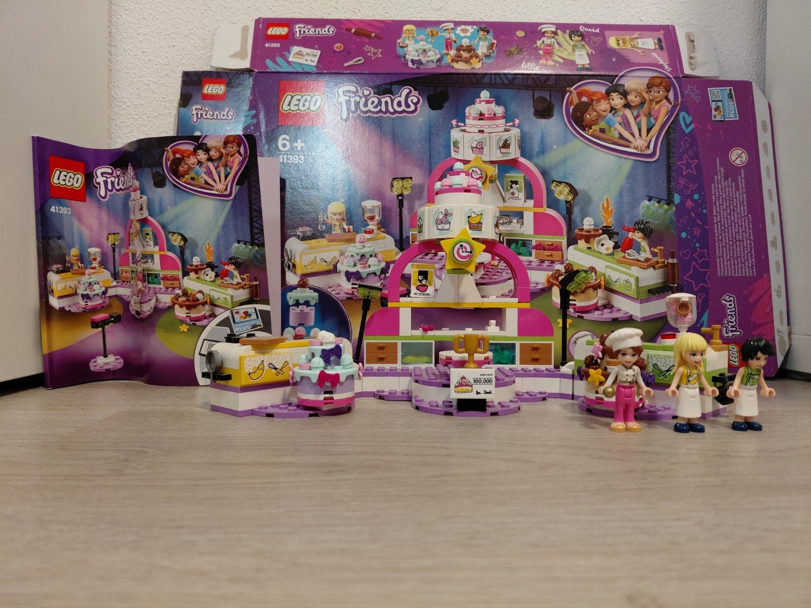 lego friends 41393; bakwedstrijd, Gebruikt, Lego, Friends, Ophalen of Verzenden