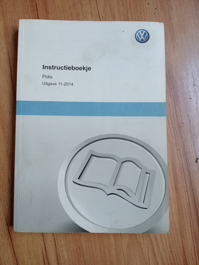 Vw -Polo Bouwjaar 2011 t/m 2017 Instuctieboekje, Ophalen of Verzenden