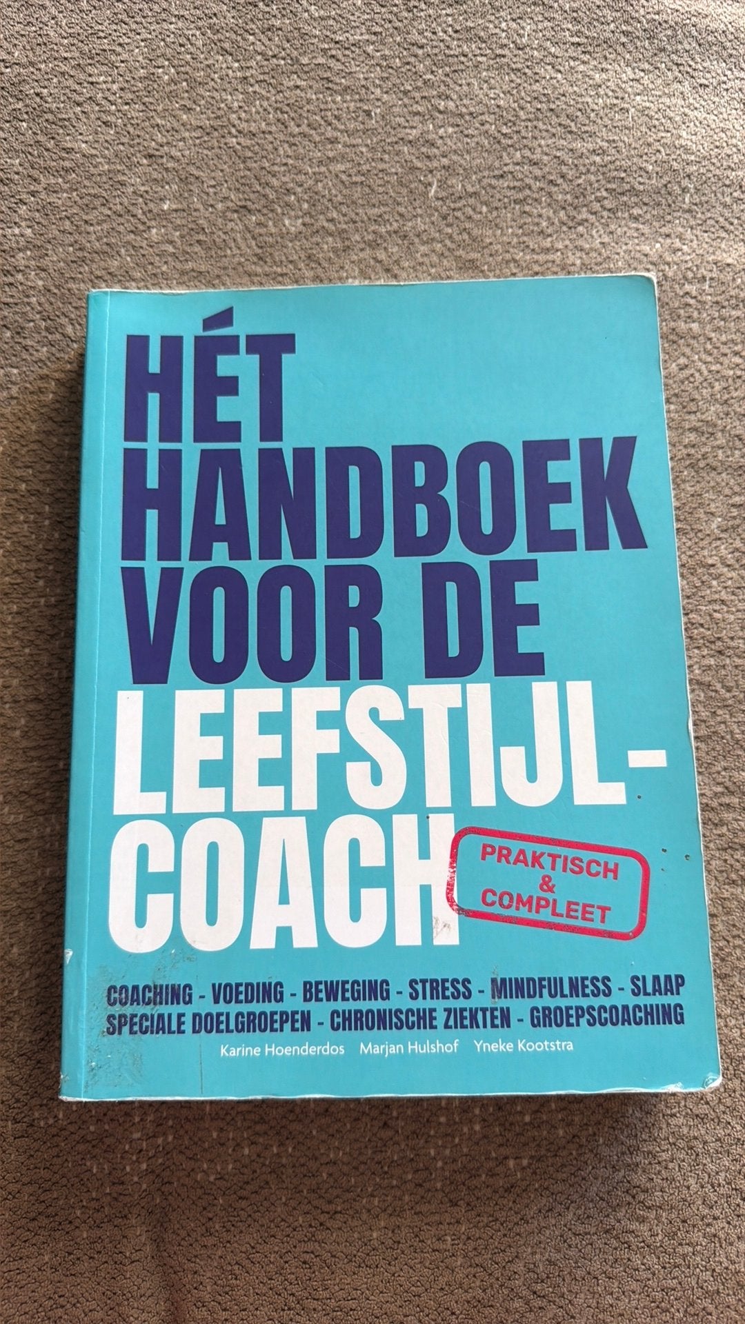 Het handboek voor de leefstijlcoach, Ophalen of Verzenden, Gelezen, Overige niveaus