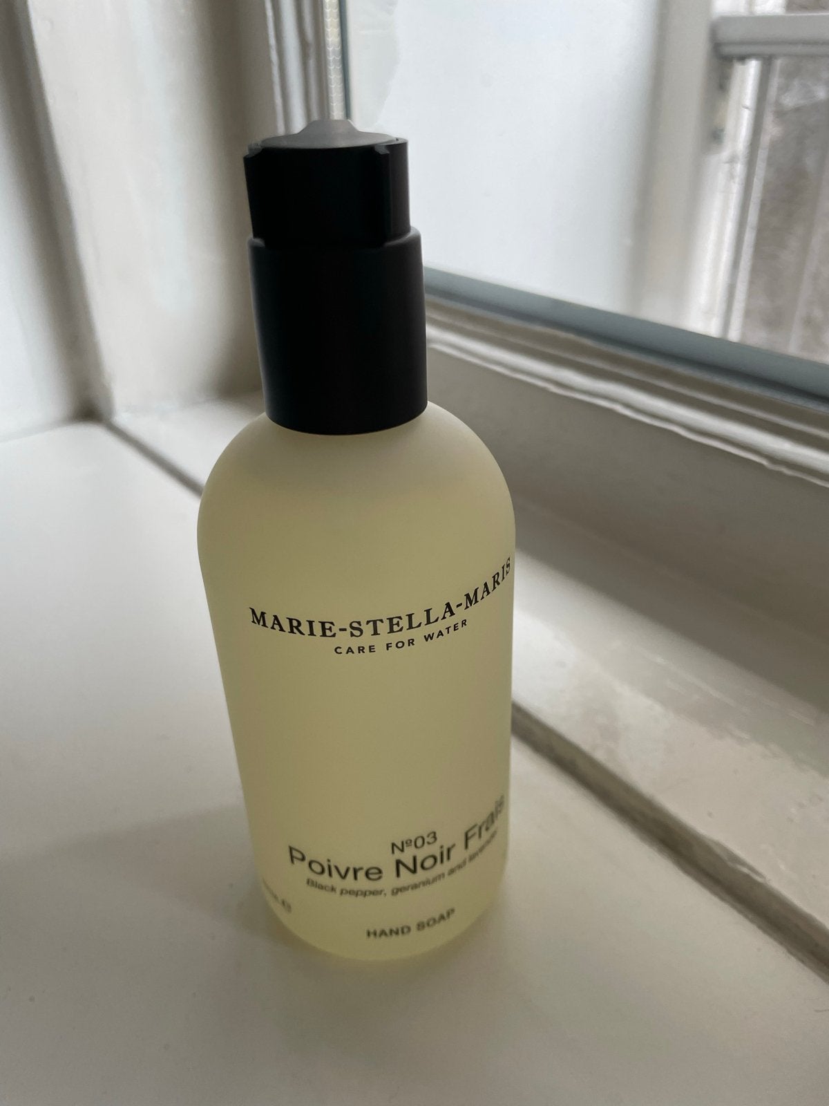 Marie-Stella-Maris Handzeep Poivre Noir Frais 300ML, Ophalen, Nieuw, Overige typen