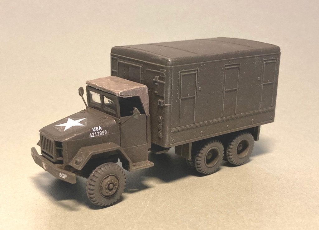 MINITANK  GMC 2,5t.  Workshop, Hobby en Vrije tijd, Ophalen of Verzenden, Gebruikt, Bus of Vrachtwagen, Roco