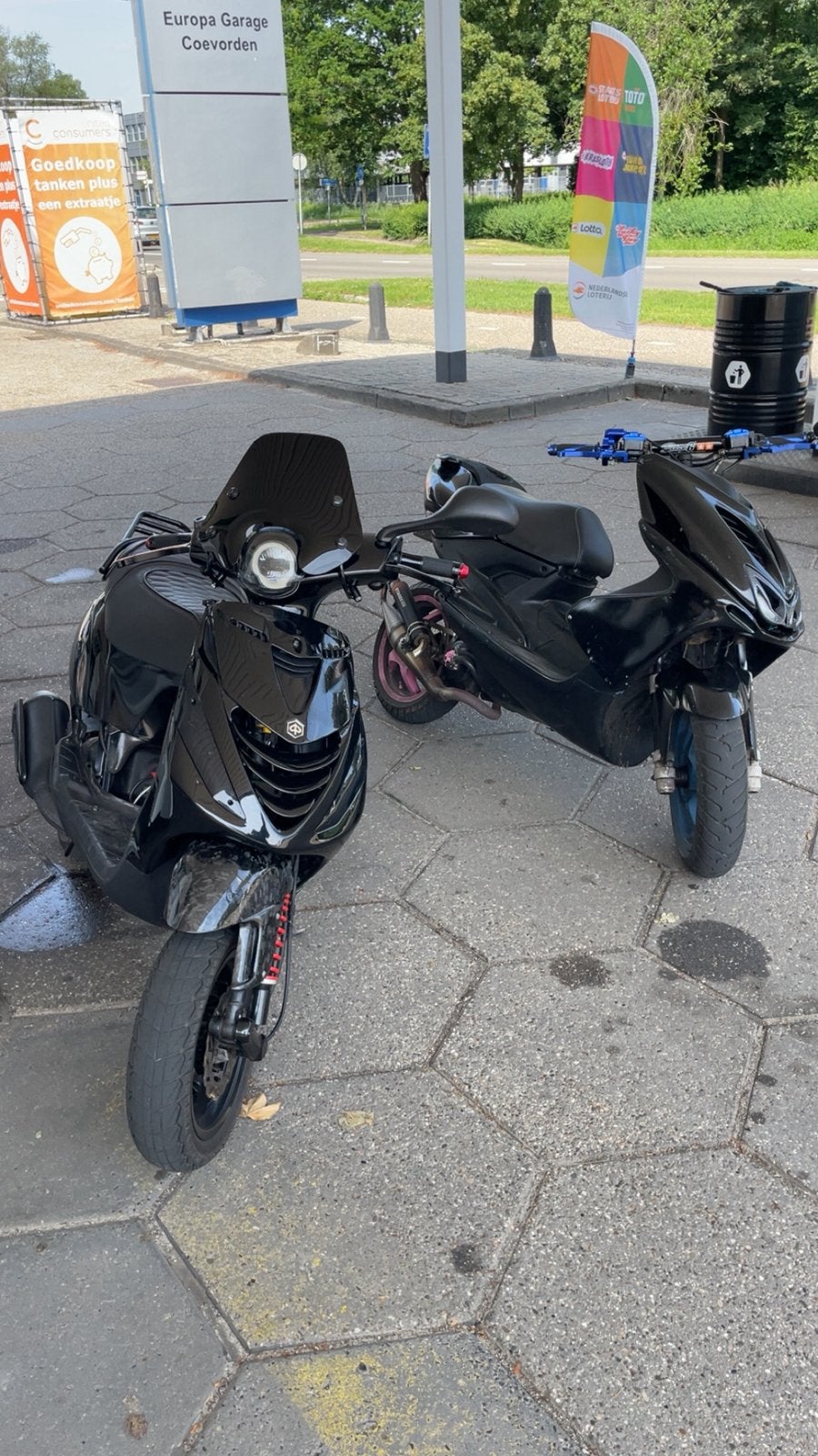 STUNTHOK GEZOCHT (zie beschrijving), Fietsen en Brommers, Scooters | Piaggio, Zo goed als nieuw, Zip, Tweetakt, Ophalen