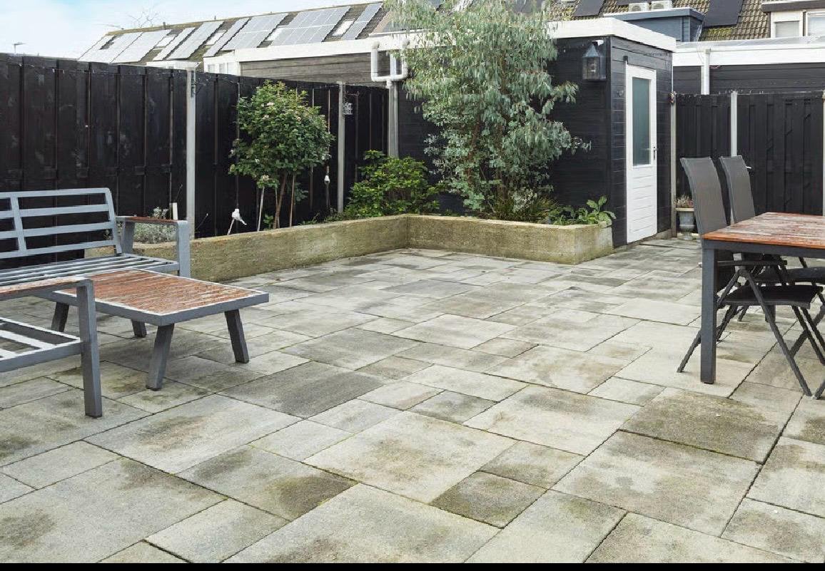 Tuintegels, Tuin en Terras, Ophalen, Gebruikt, 10 m² of meer, Beton