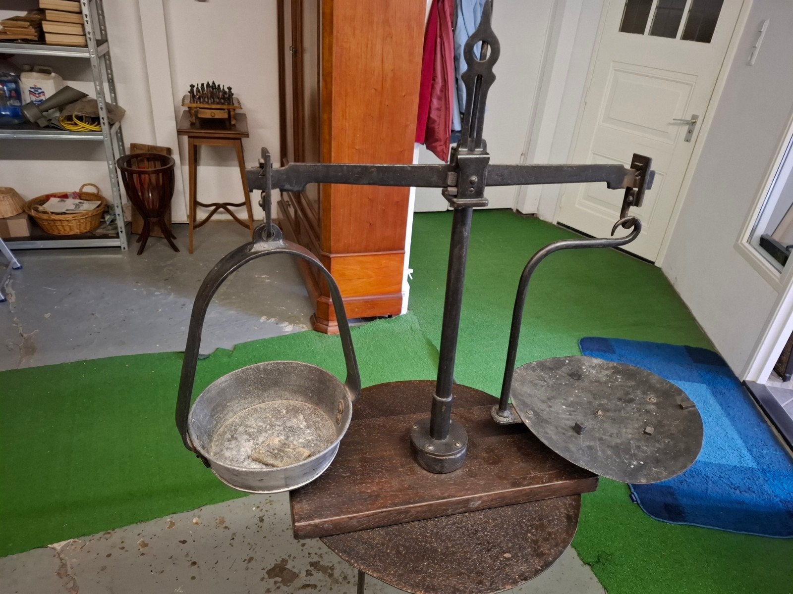Oude bakkers weegschaal., Ophalen of Verzenden