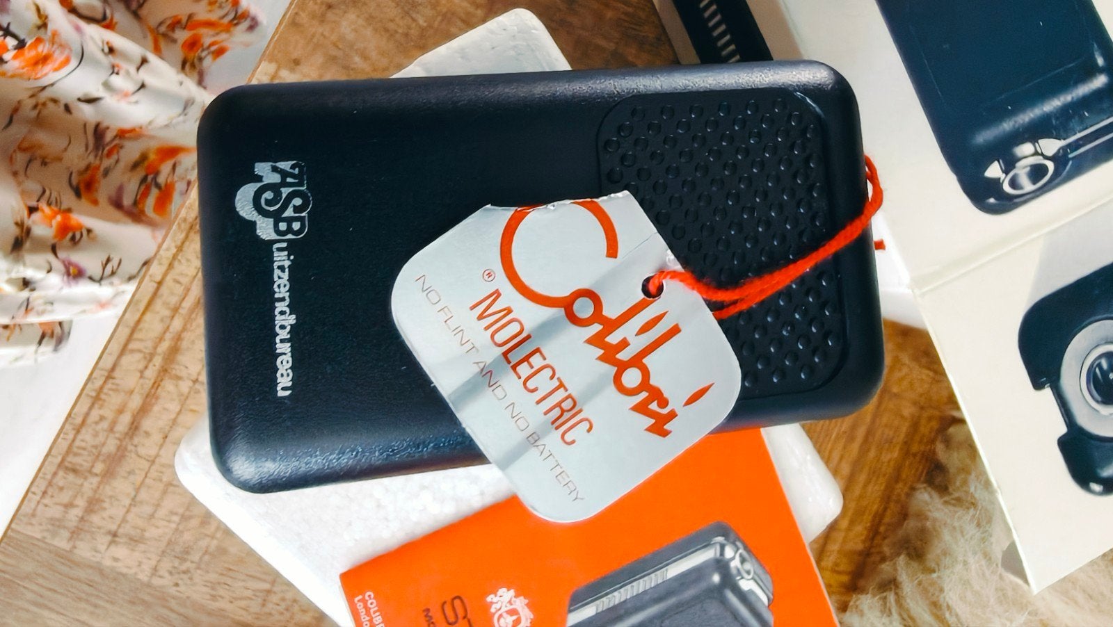 Colibri Studio 86 Molectric Tafel aansteker - Nieuw in doos, Verzamelen, Verzenden, Nieuw, Aansteker