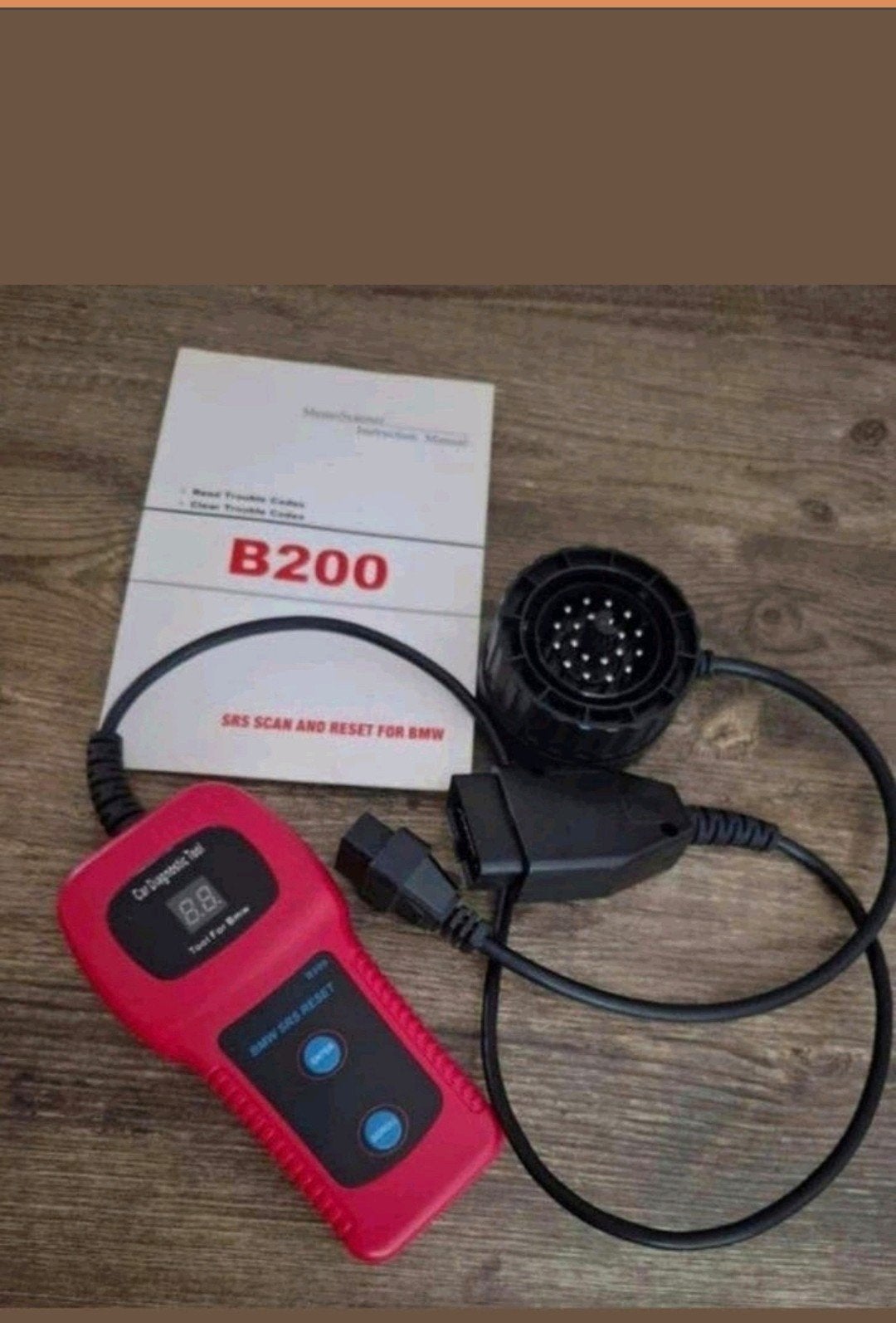 B200 SRS SCAN RESET VOOR BMW, Ophalen, Zo goed als nieuw
