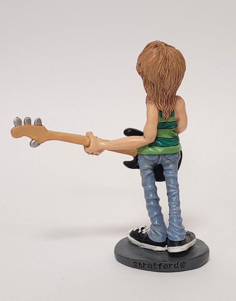Cliff Williams ACDC beeldje by Warren Stratford decoratie, Info@deconoord.nl, Deco Noord, Nieuw, Ophalen of Verzenden