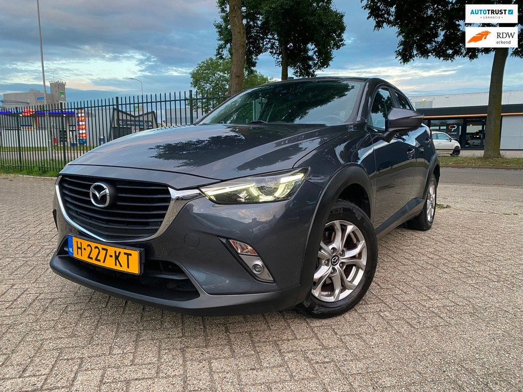 Mazda CX-3 2.0 SkyActiv-G 150 GT-M 4WD Navi Cruise, Auto's, Mazda, Automaat, 1998 cc, Stof, Gebruikt