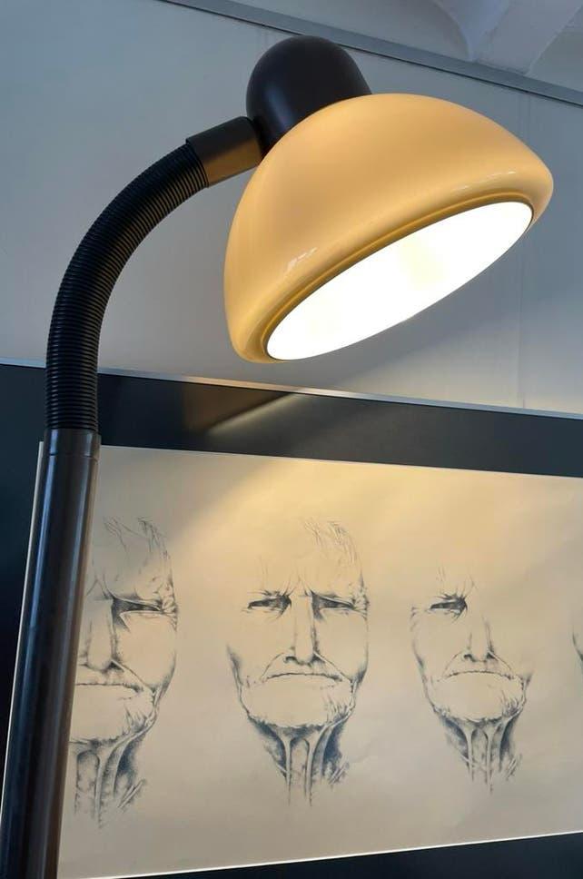 Vloerlamp space Age, Verzamelen, Retro, Huis en Inrichting, Ophalen