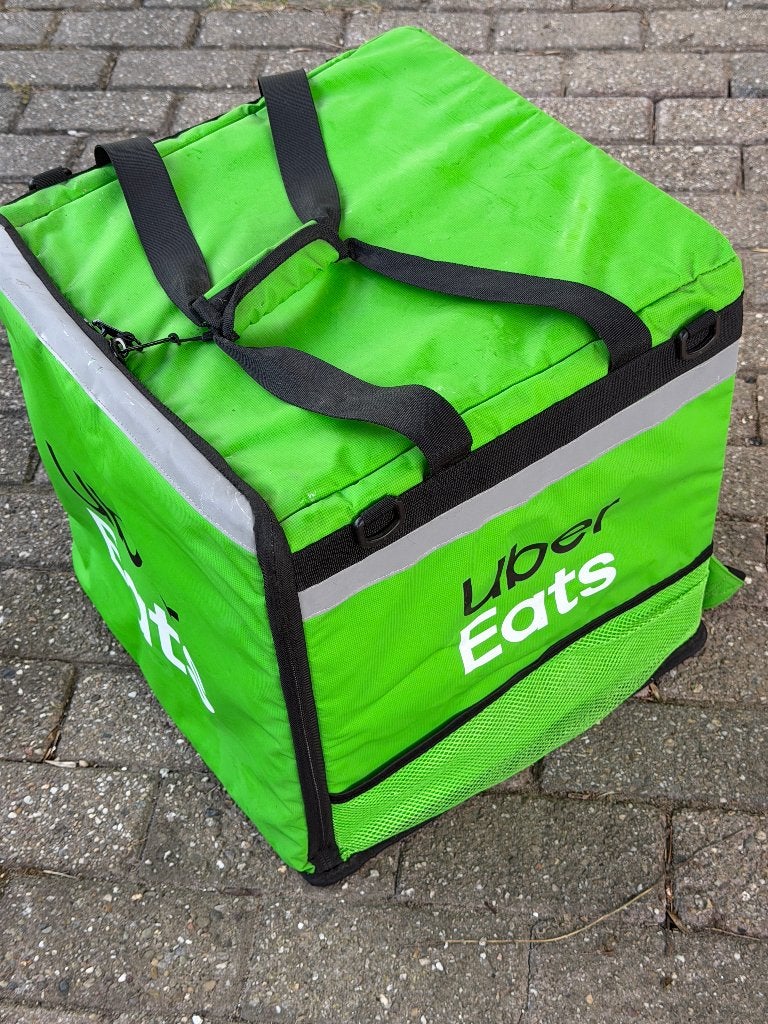 Uber Eats tas paar keer gebruikt, Sieraden, Tassen en Uiterlijk, Tassen | Rugtassen, Ophalen, Zo goed als nieuw, Overige merken