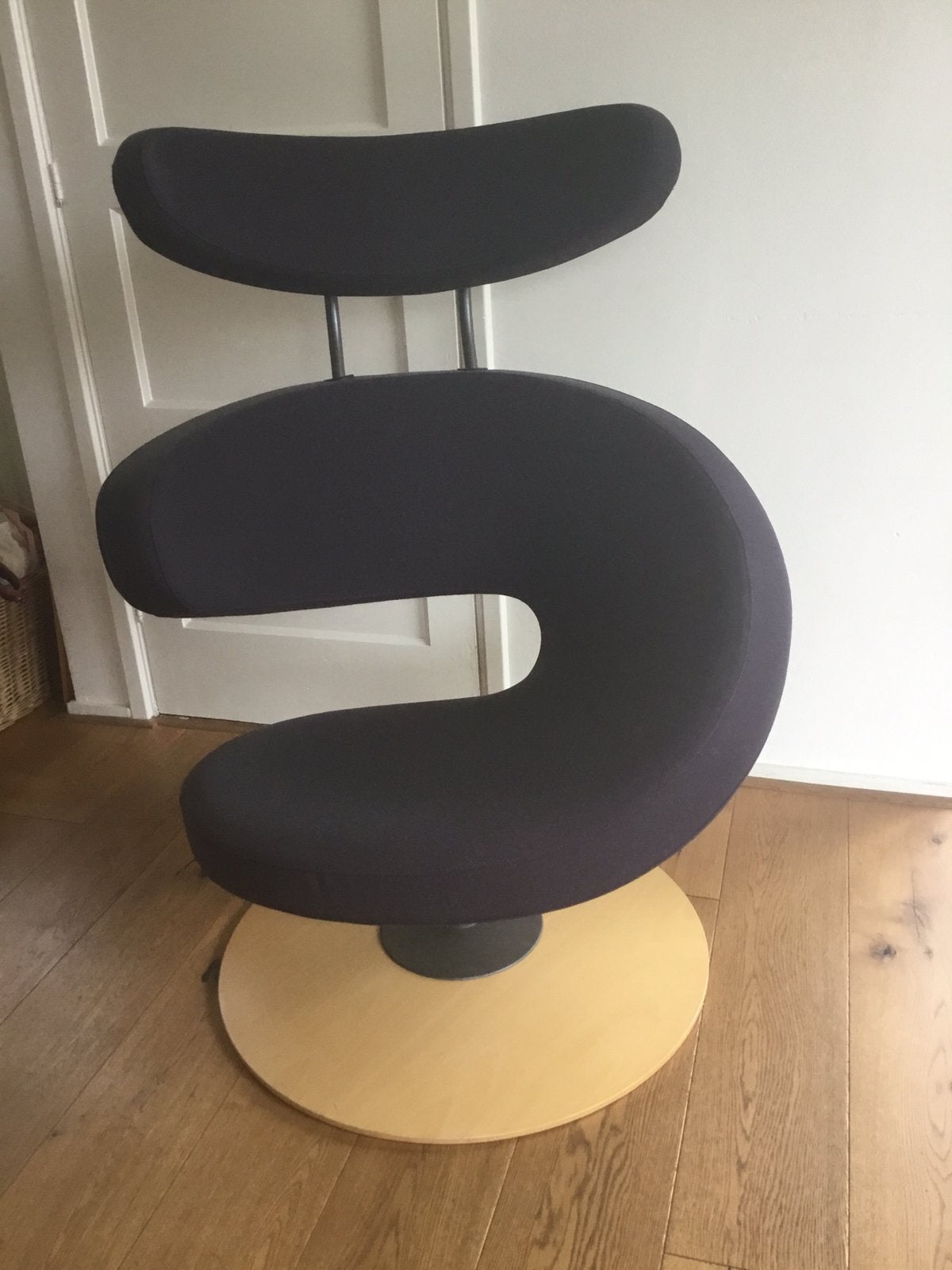 Stokke Varier Peel 1 met voetenbank, Ophalen, Gebruikt, Design stoel